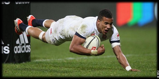 Crusaders England Anthony Watson try